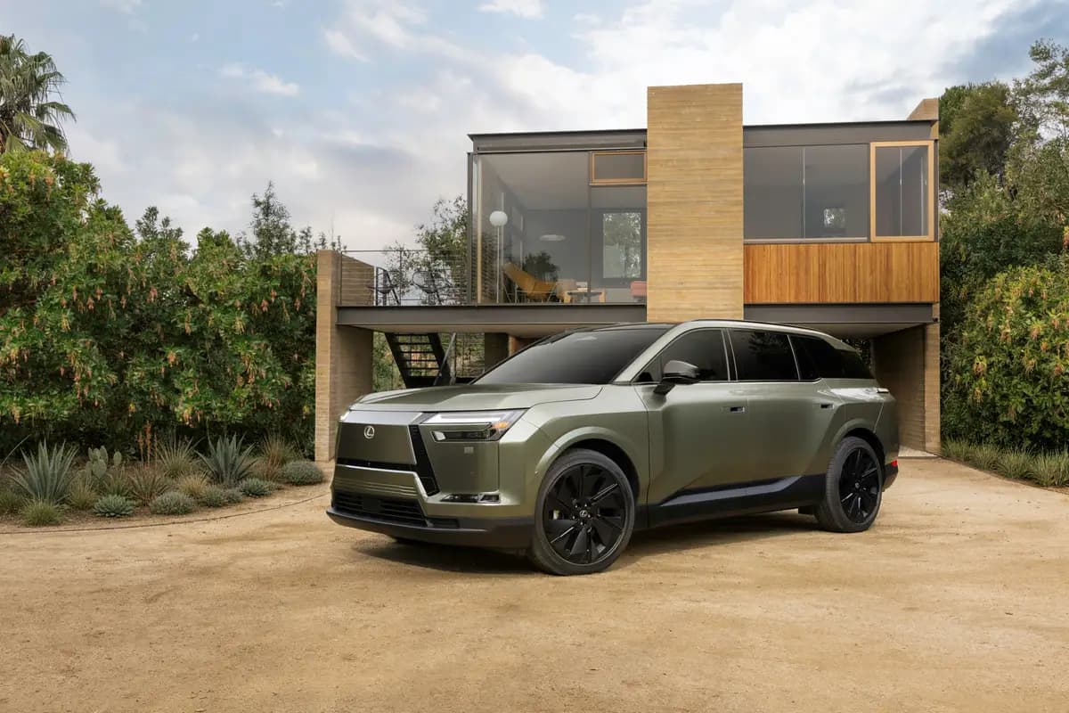 Lexus Debuts First 3-Row EV, the TZ