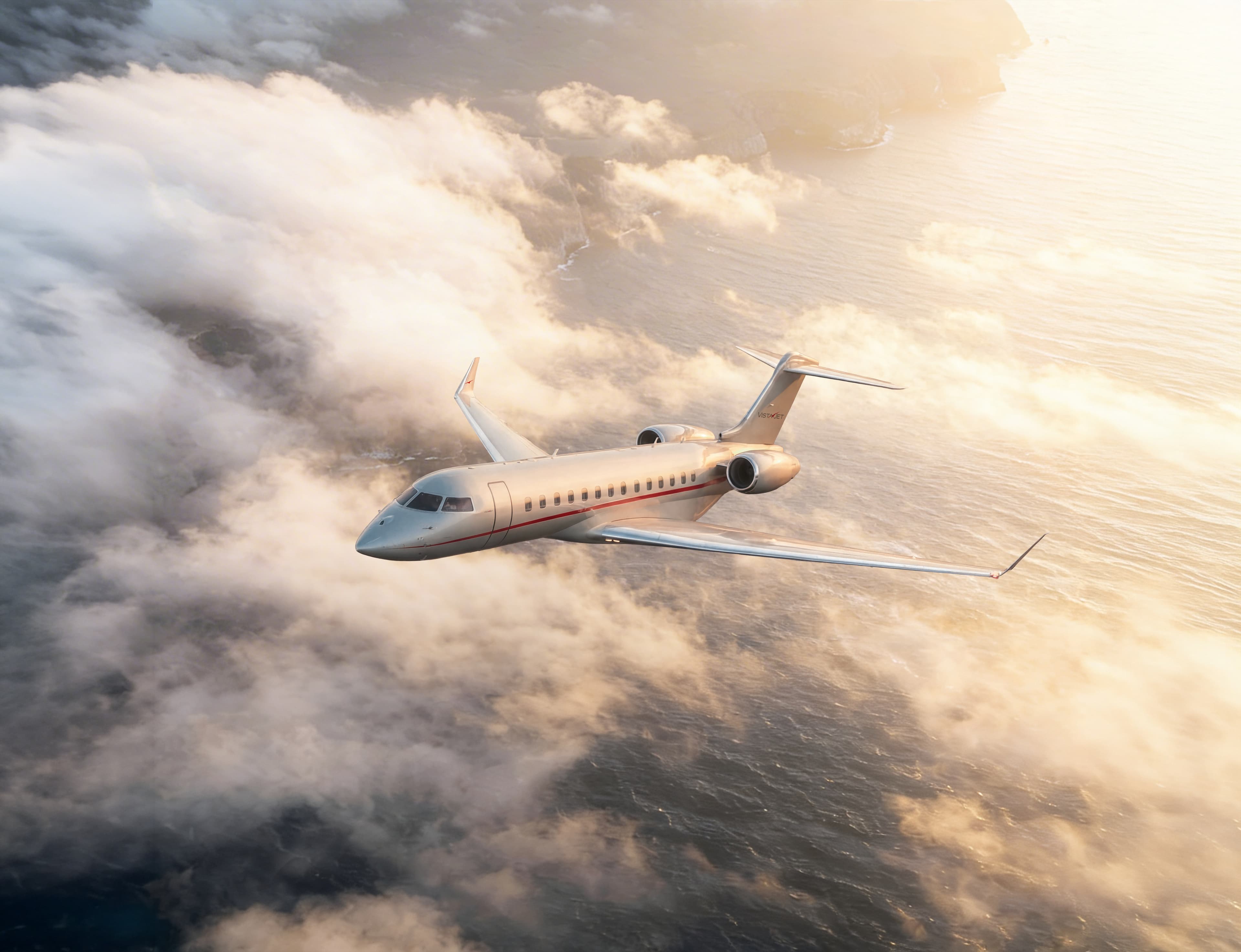 Bombardier célèbre le premier avion Global 8000 de son client de longue date Vista