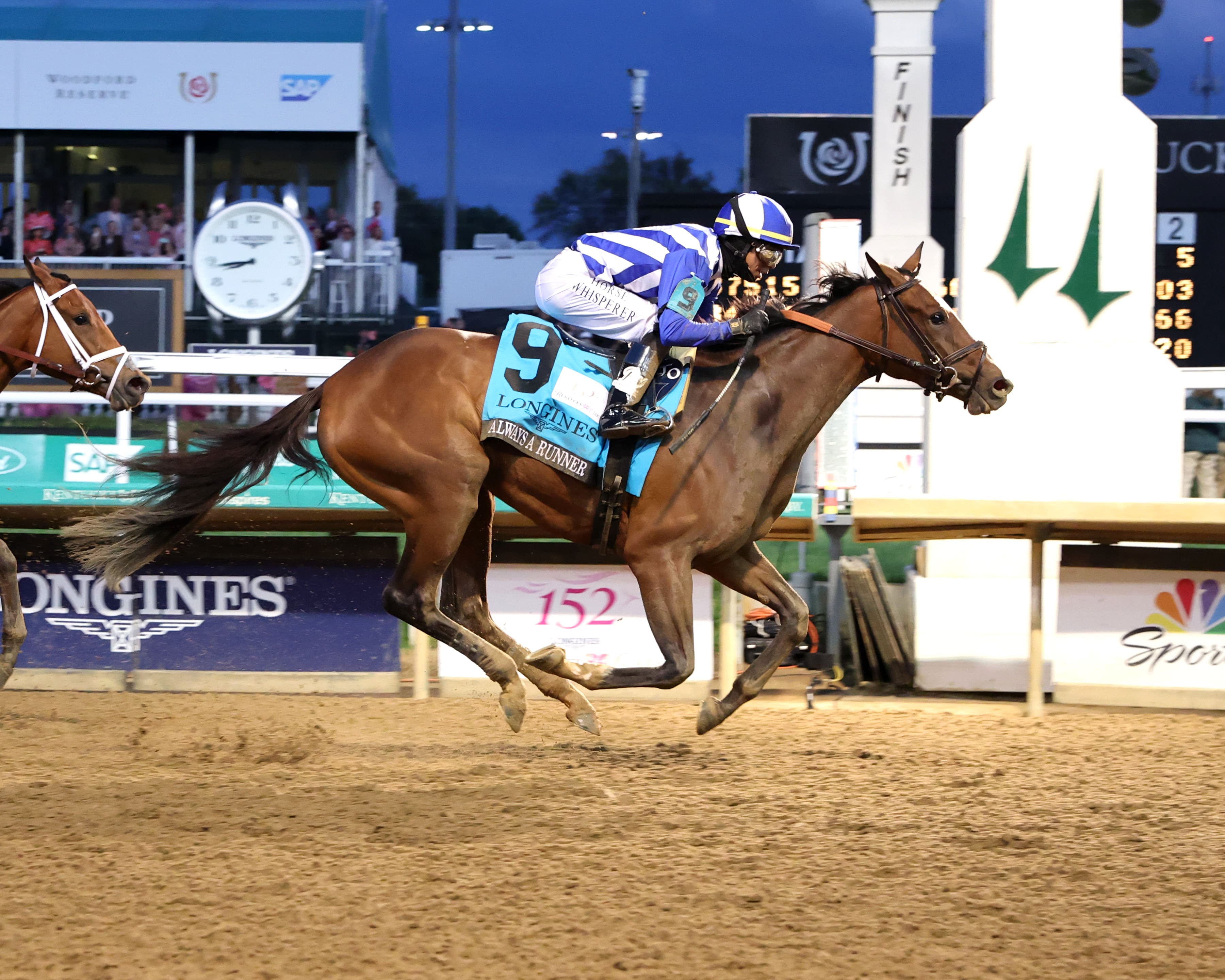 Always A Runner Claims the Lilies for the 152nd Running of the Longines Kentucky Oaks