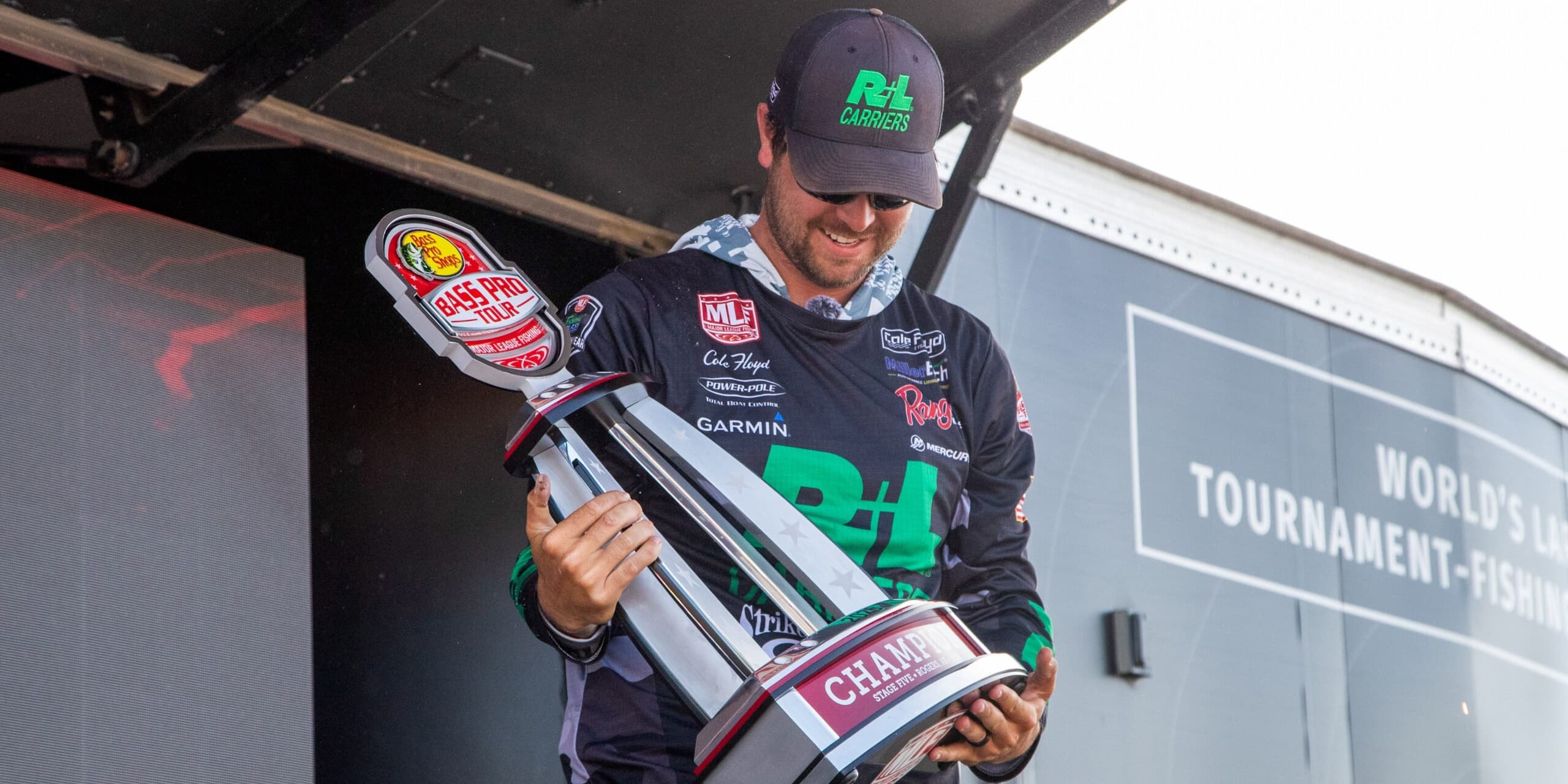 Cole Floyd Earns First Bass Pro Tour Win at Yuengling Light Lager Stage 5 at Beaver Lake Presented by YETI