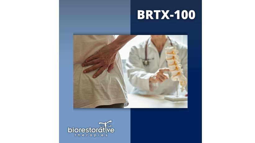 BioRestorative Therapies Reports Expanded Phase 2 Blinded Dataset for BRTX-100 Showing Sustained Pain and Functional Improvements in Chronic Lumbar Disc Disease – Ortho Spine News