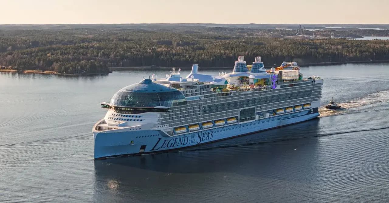 Legend of the Seas starts sea trials