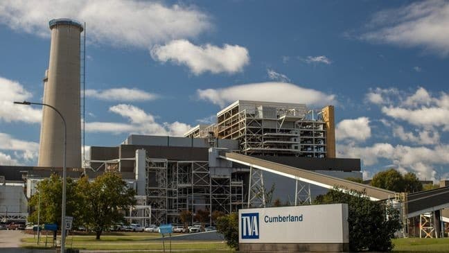 TVA gets $46M to revive Cumberland Fossil Plant in Stewart County