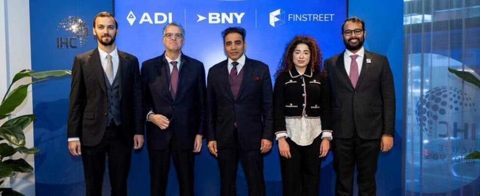 BNY, Finstreet, and ADI Foundation collaborate on digital asset custody in UAE ADGM