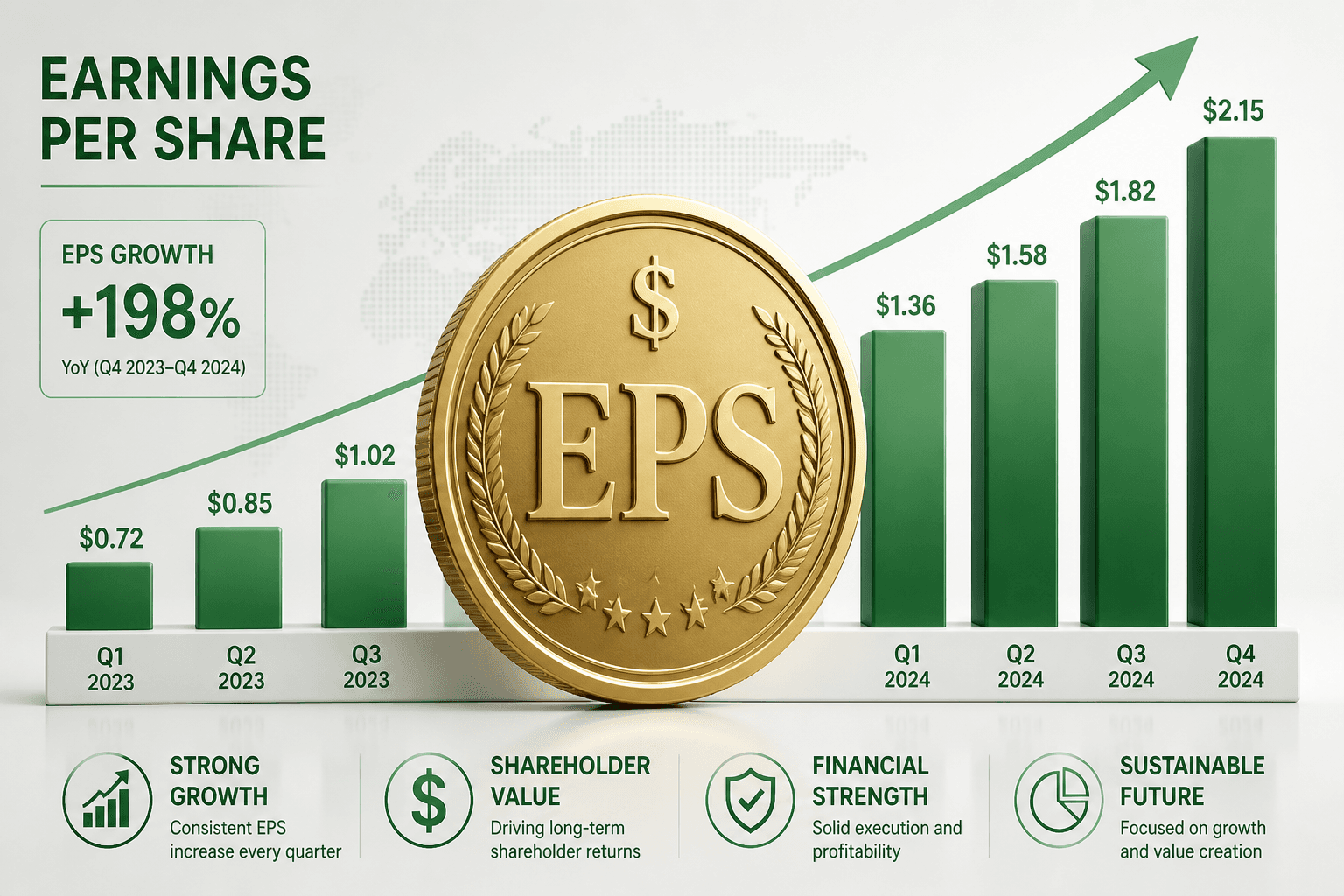 What is earnings per share (EPS) and what does it tell me about a stock?